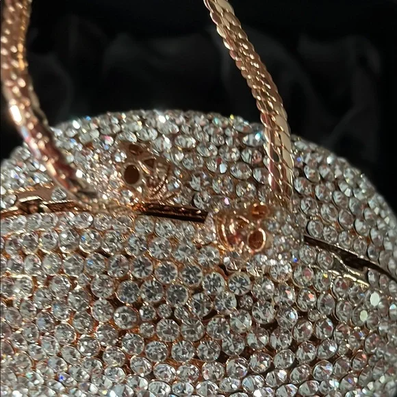 Sparkling Crystal Skull Clutch - Picture 4 of 9